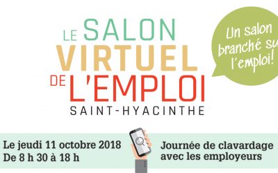 Le Salon virtuel de l’emploi de Saint-Hyacinthe revient pour une 2e année