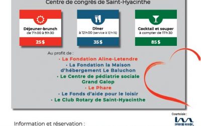 «Journée Pacini pour la qualité de vie!» le jeudi 18 avril 2019