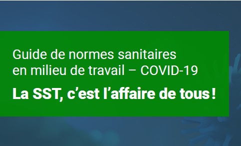 Guide de normes sanitaires en milieu de travail