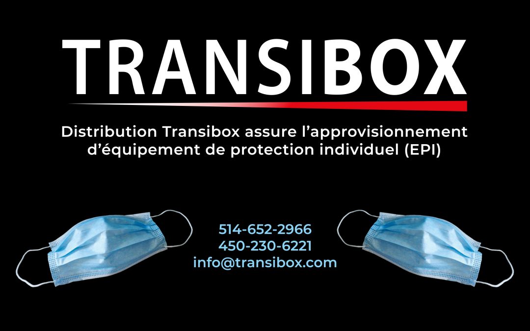 Distribution Transibox assure l’approvisionnement d’équipement de protection individuel