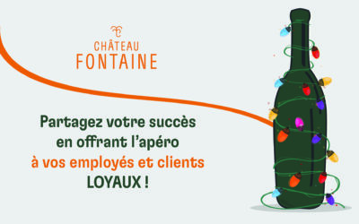Partagez votre succès avec Château Fontaine!