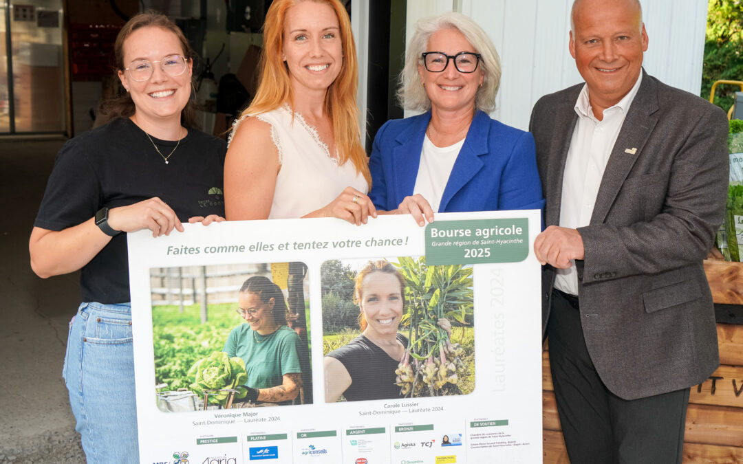 Bourse agricole de la MRC des Maskoutains : Ouverture des mises en candidature